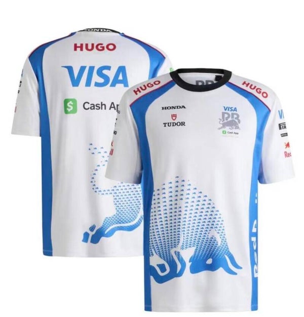CAMISETA F1 RB BLANCO 2025