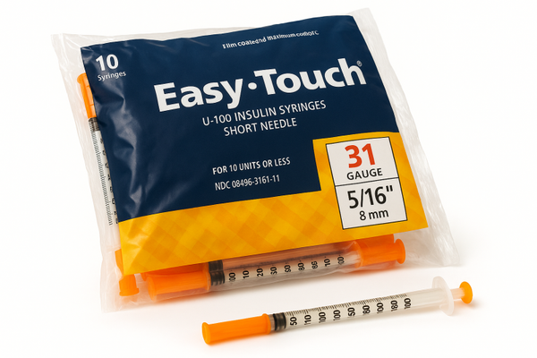 10pk Easy Touch U-100 31 Gauge 5/16" (8mm)