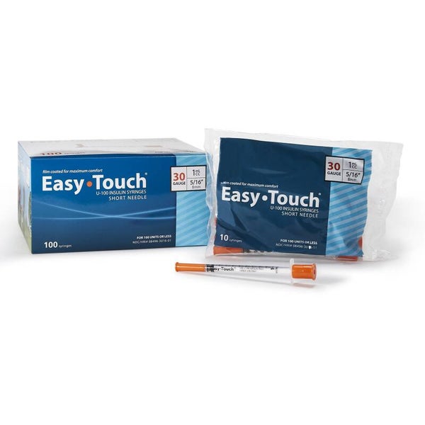 10pk Easy Touch U-100 30G x 5/16" (8mm)