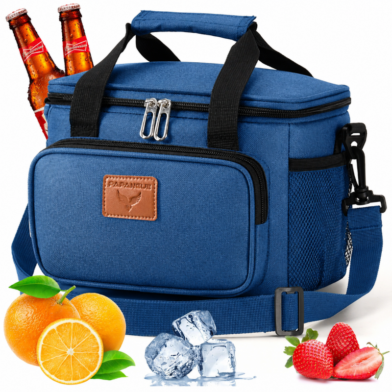 sac isotherme souple 12 litres PAPANGUE couleur bleu