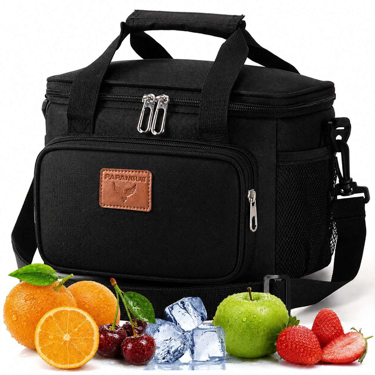 sac isotherme souple 6,4 litres PAPANGUE couleur noir