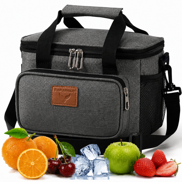 sac isotherme souple 6,4 litres PAPANGUE couleur gris