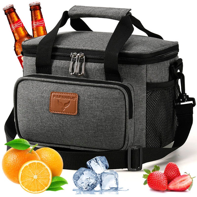 sac isotherme souple 12 litres PAPANGUE couleur gris