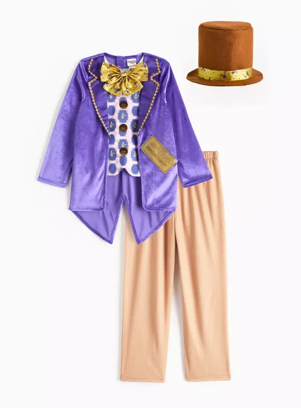 TU- Willy Wonka Costume Dress