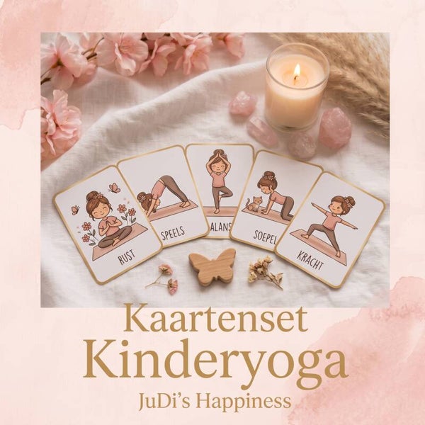 Kaartenset voor Kleine Yogi's