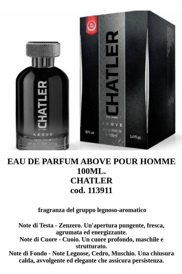 eau de parfum above Chatler