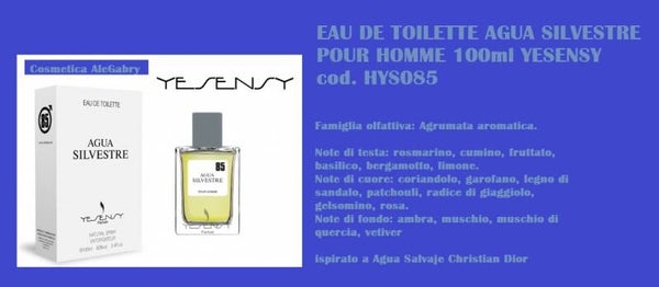 eau de toilette agua silvestre Yesensy
