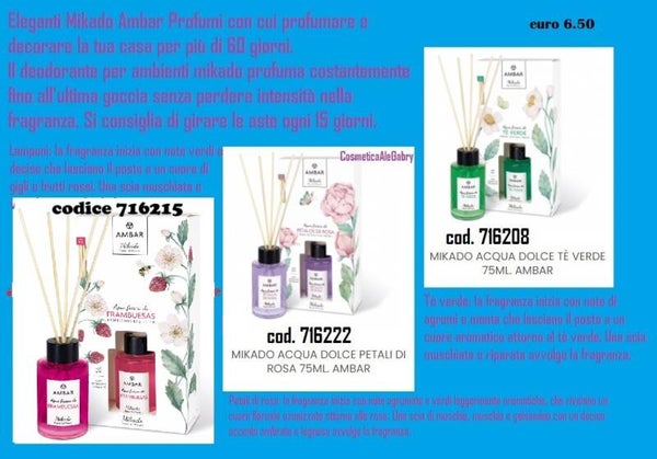 Mikado acqua dolce Ambar