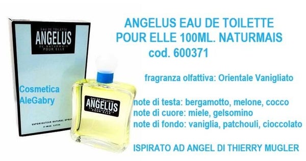 eau de toilette angelus Naturmais