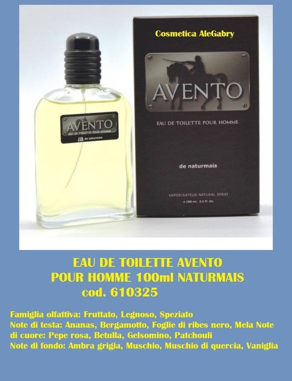 eau de toilette avento Naturmais