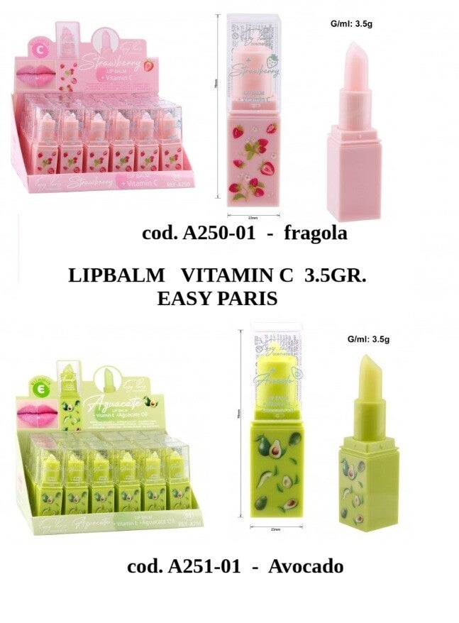balsamo labbra con vitamina C Easy Paris