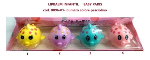 balsamo labbra per bambini Easy Paris
