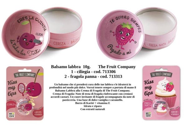 balsamo labbra The fruit company