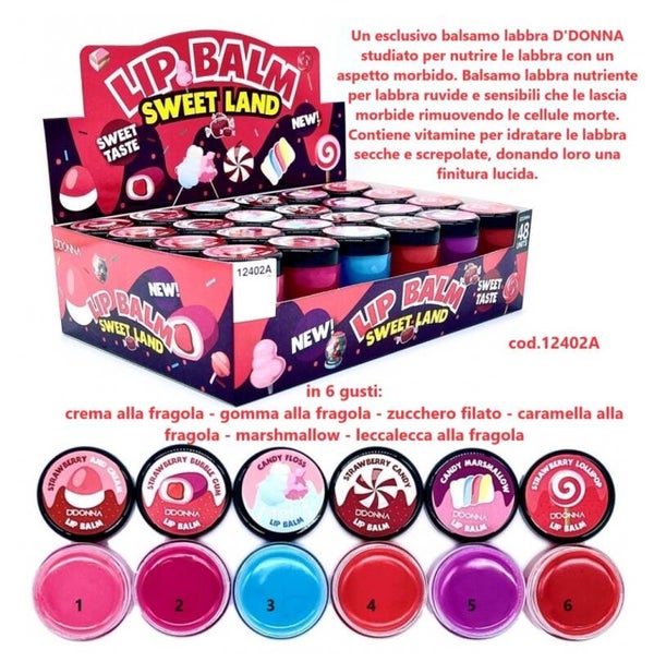 lip balm sweet land D'Donna