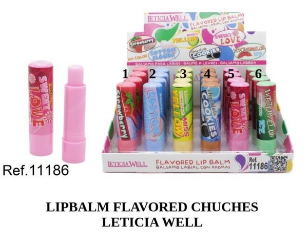 balsamo labbra flavored chuches Leticia Well