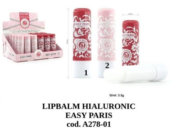 balsamo labbra con acido ialuronico Easy Paris