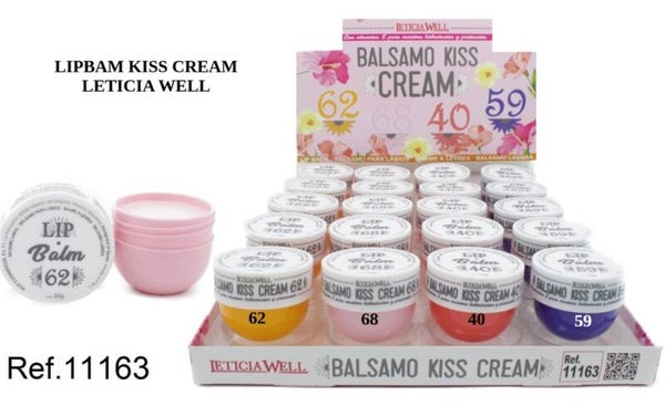 balsamo labbra kiss cream Leticia Well