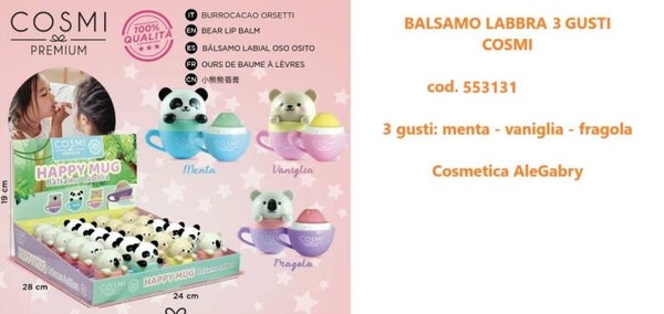 balsamo labbra happy mug Cosmi