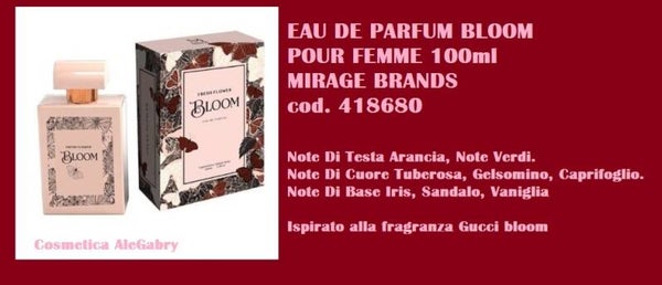 eau de parfum bloom Mirage Brands