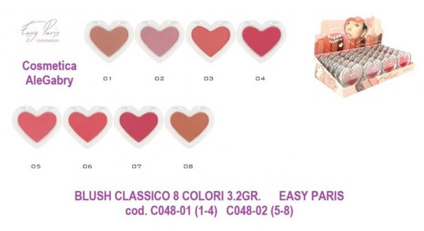 blush classico cuore Easy Paris