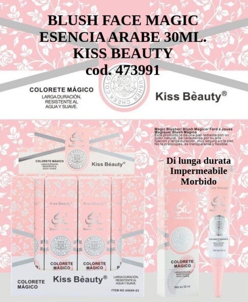 blush face magic essenza araba Kiss Beauty
