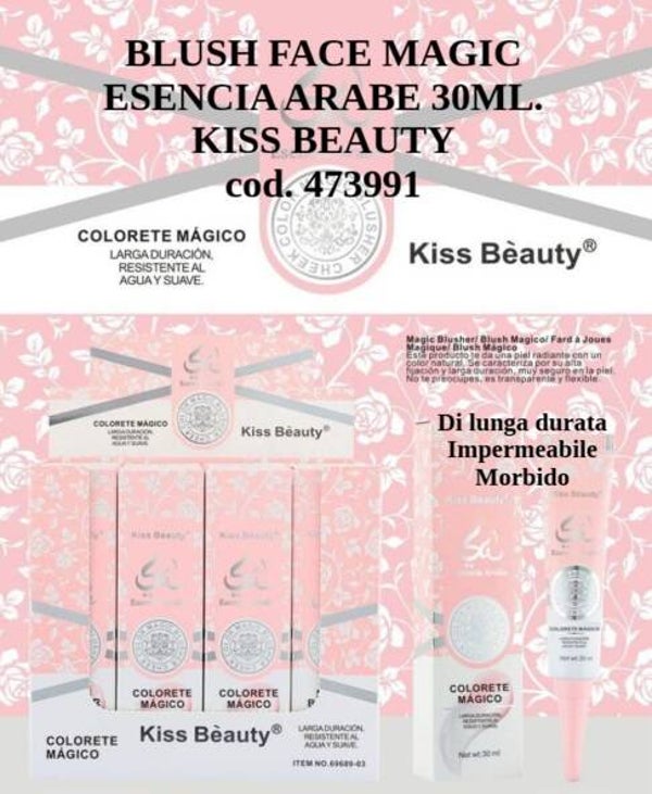 blush face magic essenza araba Kiss Beauty