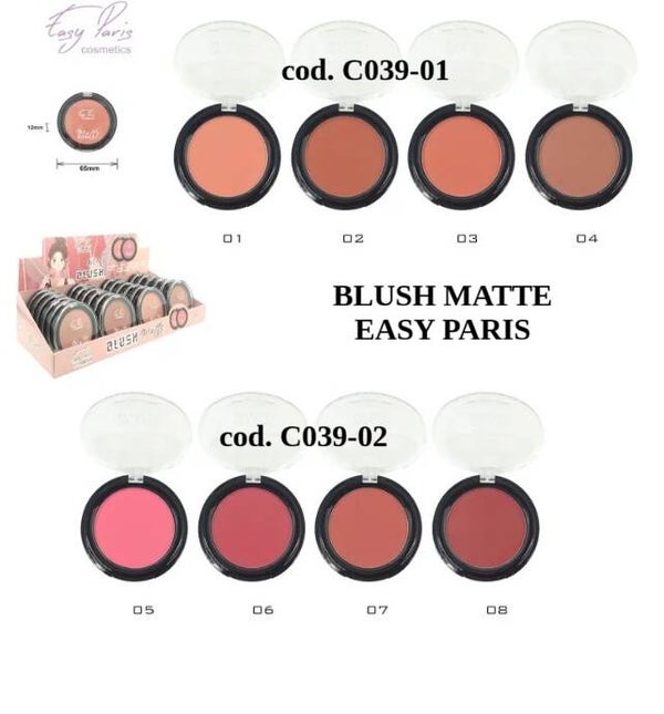 blush matte Easy Paris