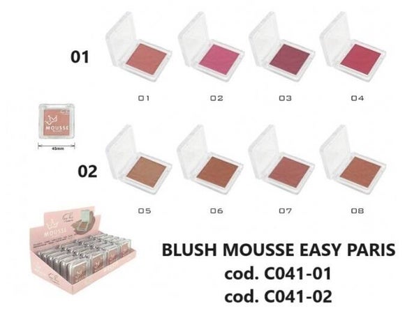 blush mousse Easy Paris