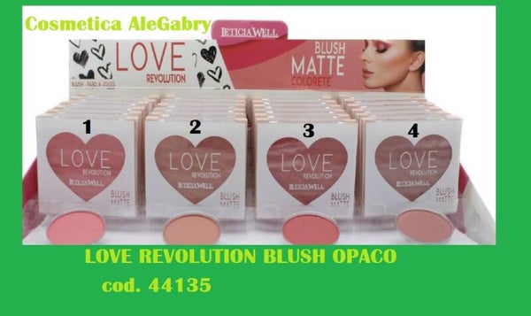blush love revolution opaco Leticia Well