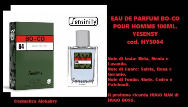 eau de toilette bo-co Yesensy