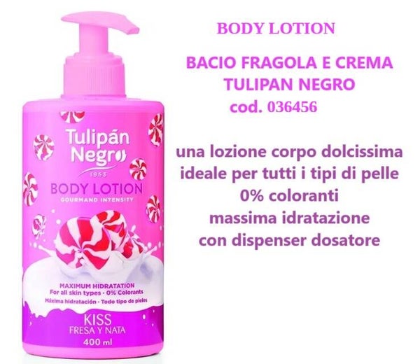 lozione corpo gourmand intensity Tulipan negro