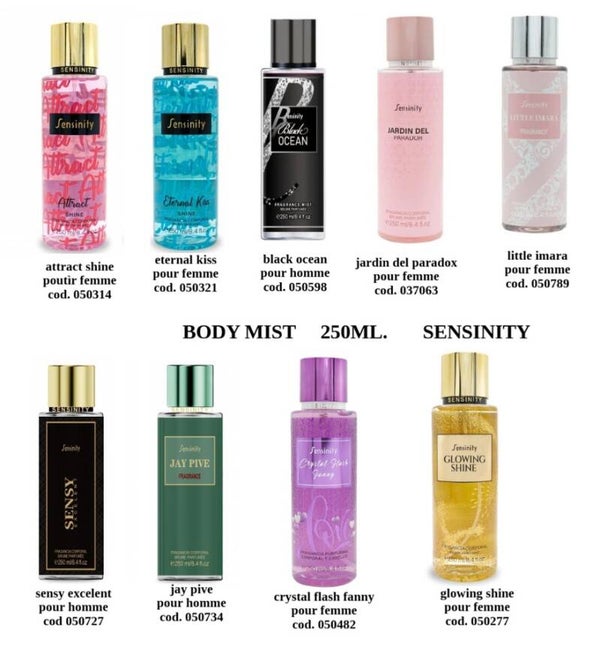 body mist Sensinity