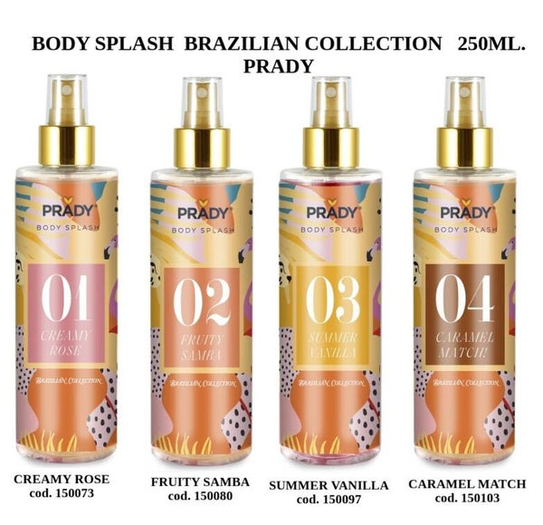 body splash brazilian collection Prady