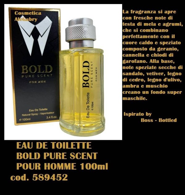 eau de toilette bold pure scent FC fragance