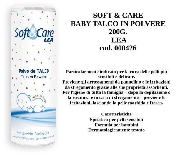 baby talco in polvere Lea