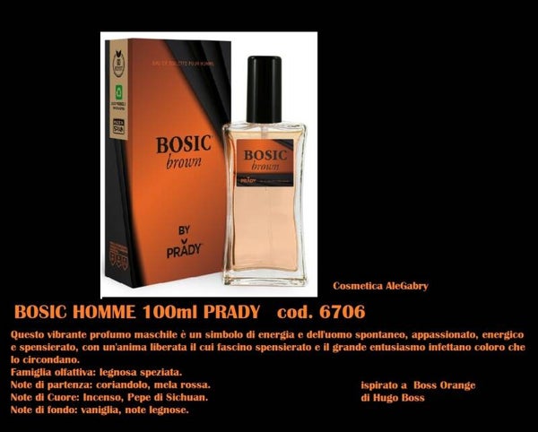 eau de toilette bosic brown Prady
