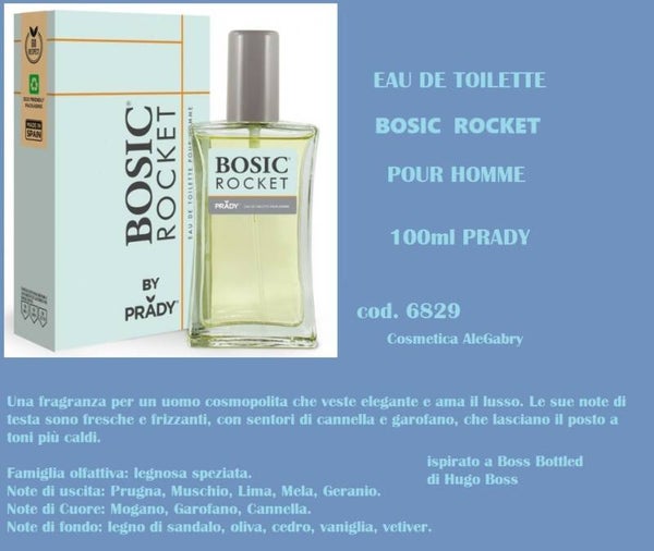 eau de toilette bosic rocket Prady