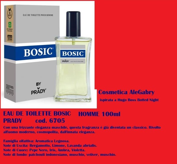 eau de toilette bosic Prady
