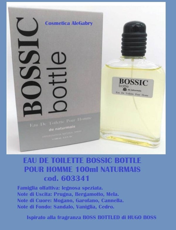 eau de toilette bossic bottle Naturmais