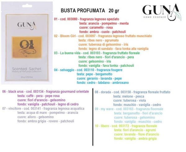 busta profumata Guna Home