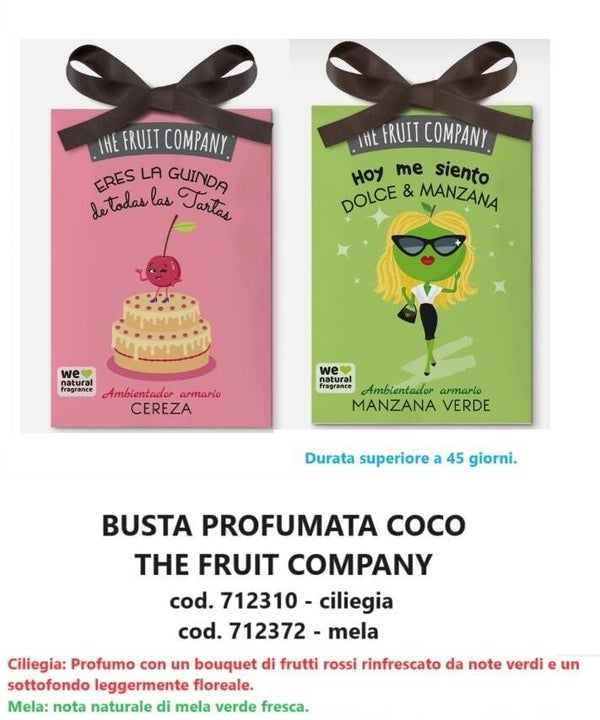 bustine profumate The Fruit Company