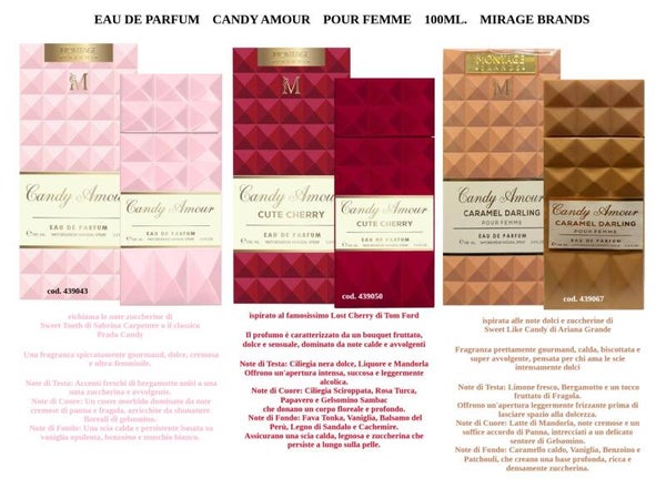 eau de parfum candy amour Mirage Brands