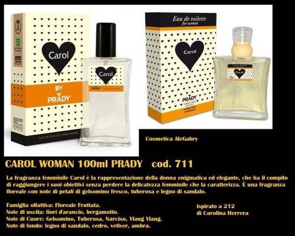 eau de toilette carol woman Prady