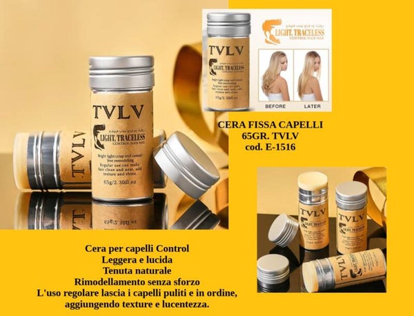 cera fissa per capelli Tvlv