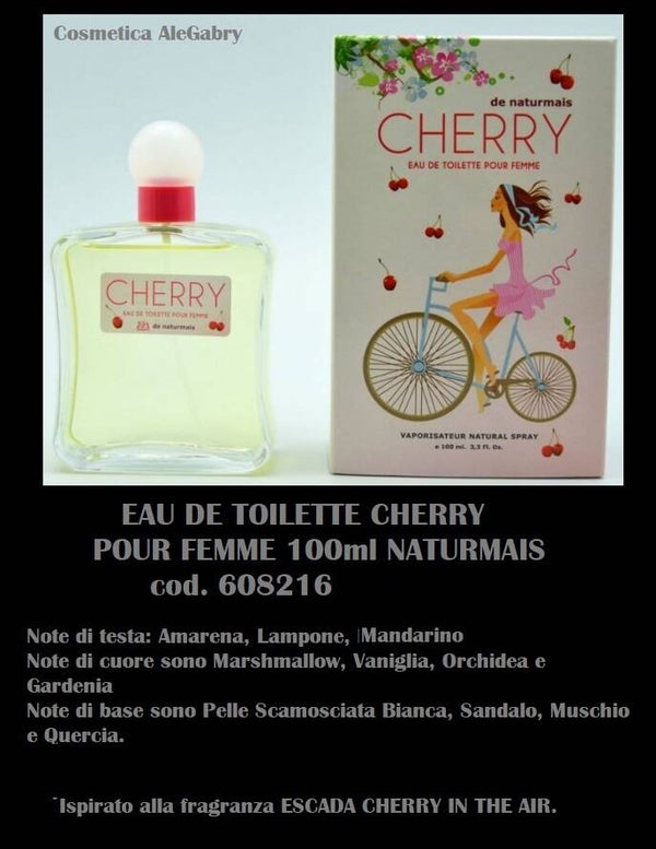 eau de toilette cherry Naturmais