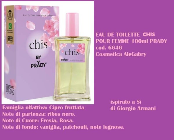 eau de toilette chis Prady