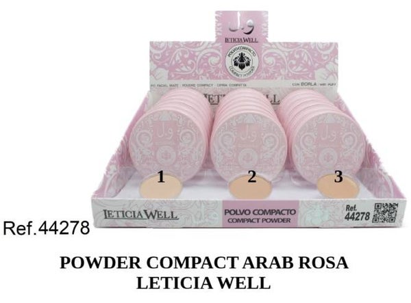 cipria araba rosa compatta Letizia Well