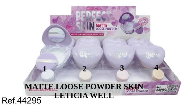 cipria loose skin matte Leticia Well