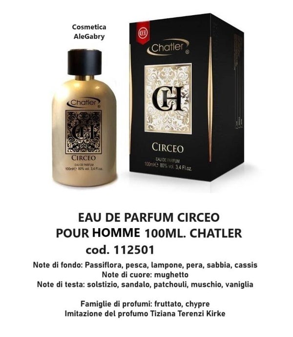 eau de parfum circeo Chatler