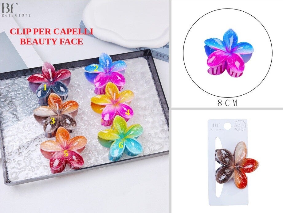 clip per capelli fiore Beautiful Face